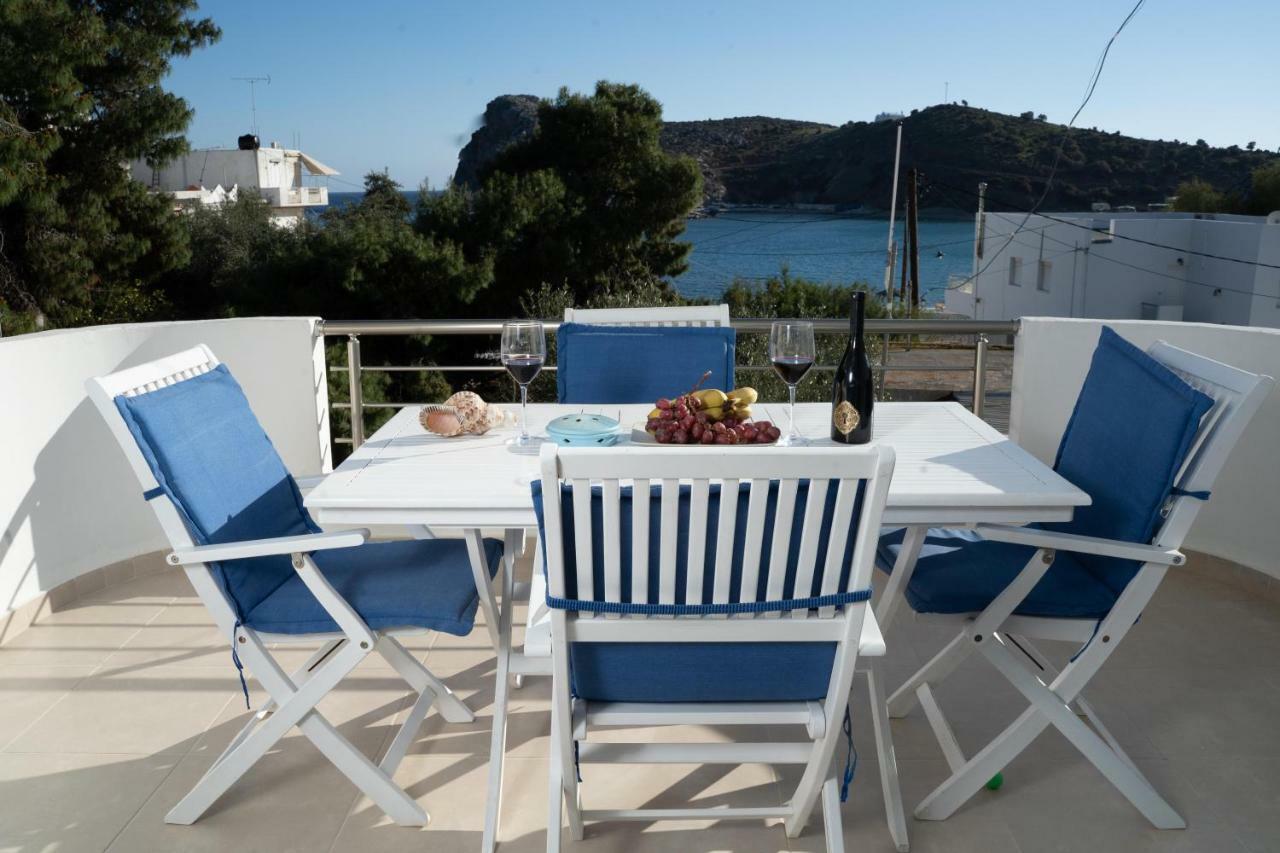 Seaside Apartments-Angela Kali Limenes Bagian luar foto