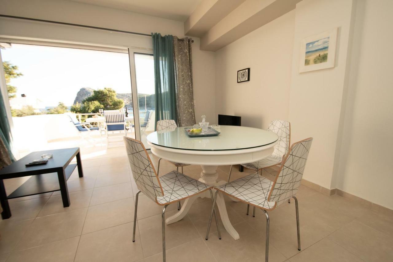 Seaside Apartments-Angela Kali Limenes Bagian luar foto